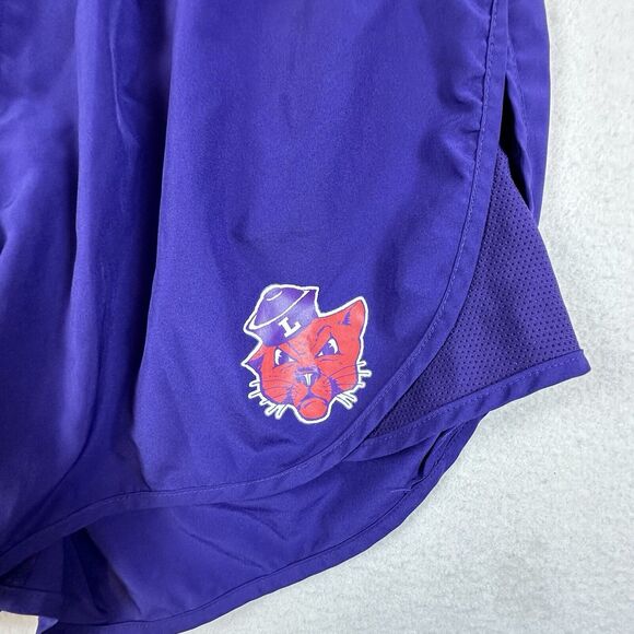 Nike Shorts Womens Size Medium Purple Linfield University Lined Running Shorts - Picture 6 of 13